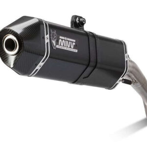 Silencieux MIVV Speed Edge Steel Black Honda CRF1000L Africa Twin