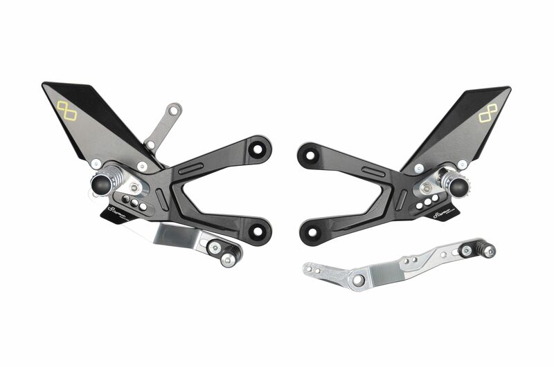 Commandes reculées réglables LIGHTECH fixes - sélection standard/inversée