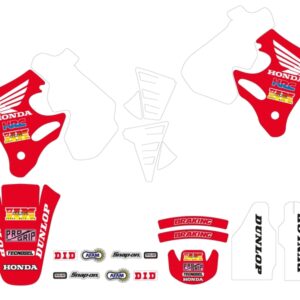 Kit déco TECNOSEL Team Honda 1992