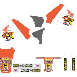 Kit déco complet TECNOSEL Team Honda 1991