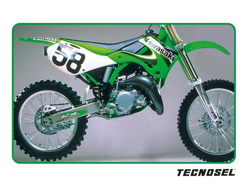 Kit déco complet TECNOSEL Team OEM Kawasaki 2000