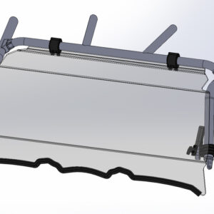 Pare-brise DIRECTION 2 avant complet pliable Yamaha YXZ1000