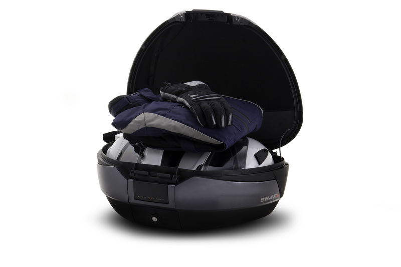 Top case SHAD SH48 DG carbone + dosseret