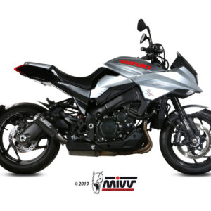 Silencieux MIVV MK3 carbone/casquette inox Suzuki GSX-S1000