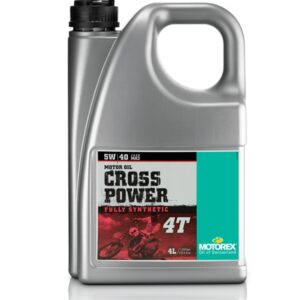 Huile moteur MOTOREX Cross Power 4T - 5W40 JASO MA2 - 4L