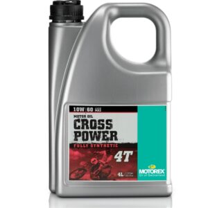 Huile moteur MOTOREX Cross Power 4T - 10W60 JASO MA2 - 4L