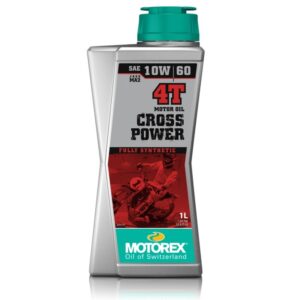 Huile moteur MOTOREX Cross Power 4T - 10W60 JASO MA2 - 1L