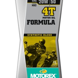 Huile moteur MOTOREX Formula 4T - 20W50 JASO MA2 - 1L