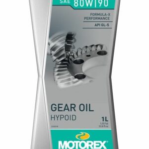 Huile de boîte de vitesse MOTOREX Hypoid Gear Oil - 80W90 1L