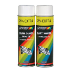 Peinture MOTIP Blanc brillant - Spray 500 ml
