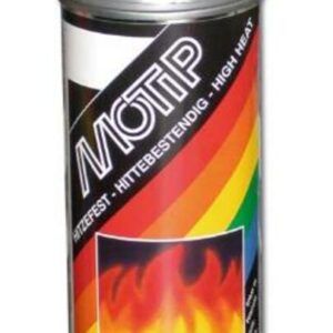 Peinture haute température MOTIP Argent - Spray 400 ml