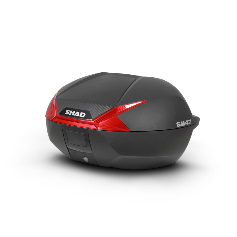 Top Case SHAD SH47 Rouge