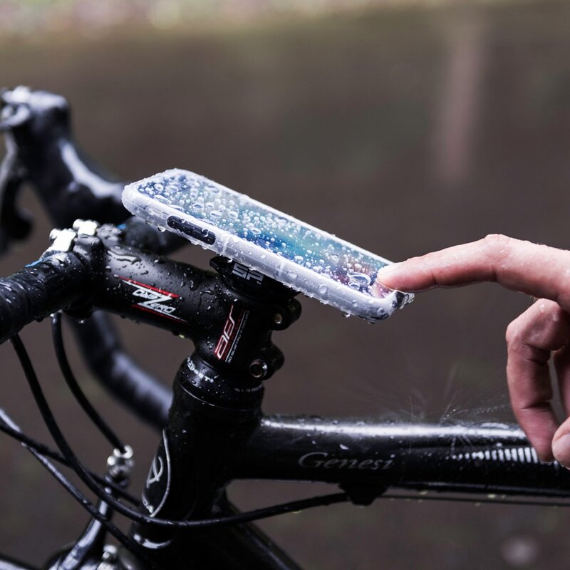 Pack complet SP-CONNECT Bike Bundle II fixé sur guidon et potence - Samsung S10
