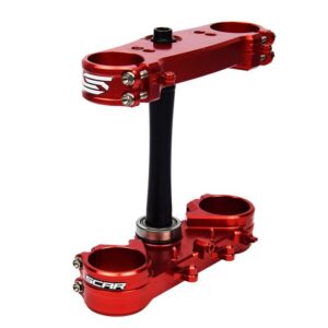 Té de fourche SCAR Offset 16mm - rouge