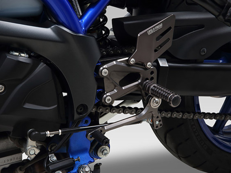 Commandes reculées réglables YOSHIMURA X-Tread - Suzuki SV650/650X