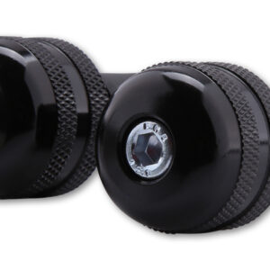 Embouts de guidon SHIN YO noir - guidons acier