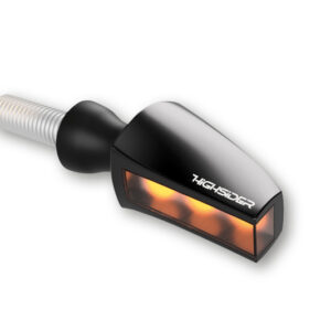 Clignotant LED HIGHSIDER pro Stealth-X Flight homologué - verre fumé - la paire