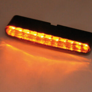 Clignotant intégré LED HIGHSIDER pro - Stripe - noir/fumé - homologué E - la paire