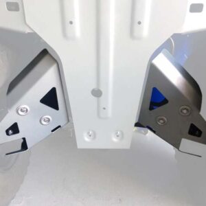 Kit protection de triangles arrière RIVAL - aluminium Yamaha Kodiak 450IRS