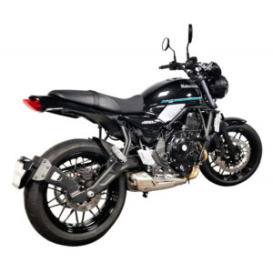 Support de plaque ACCESS DESIGN ''ras de roue'' - noir Kawasaki Z650RS
