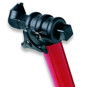 Bequille de stand avant BIKE LIFT spécifique Yamaha rouge avec supports coniques