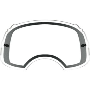 Écran double OAKLEY Airbrake Plutonite transparent