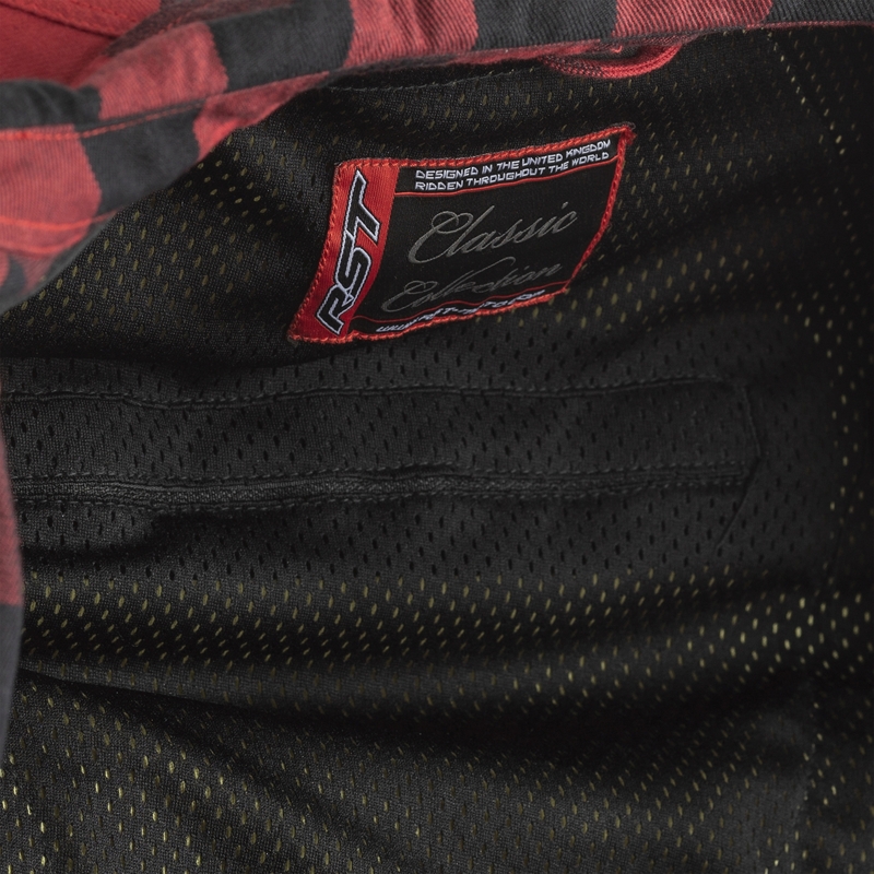 Chemise RST Lumberjack Reinforced CE fibre d'aramide - rouge