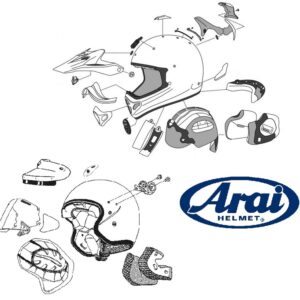 INTERI. ARAI CHASER-V II (M) 12MM CASQUE INTEGRAL