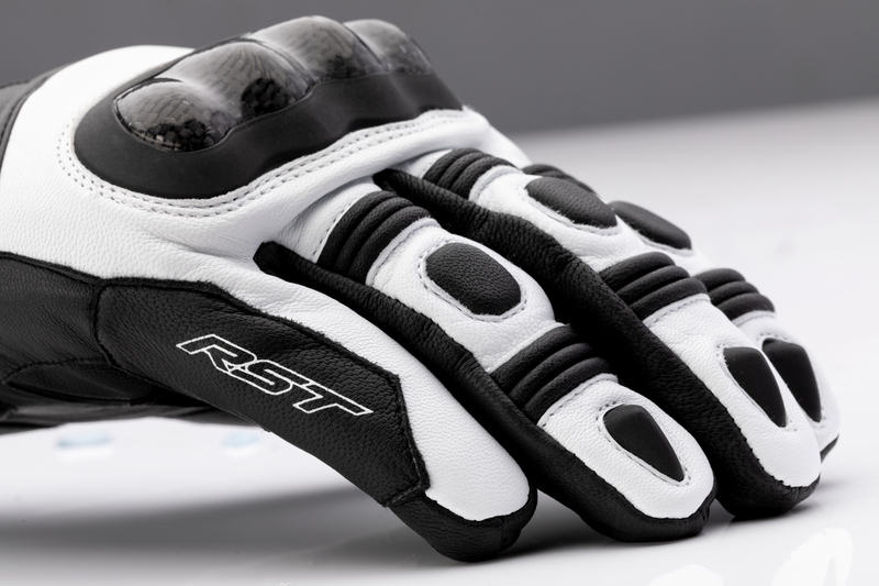 Gants RST Sport Mid Waterproof CE - blanc/noir