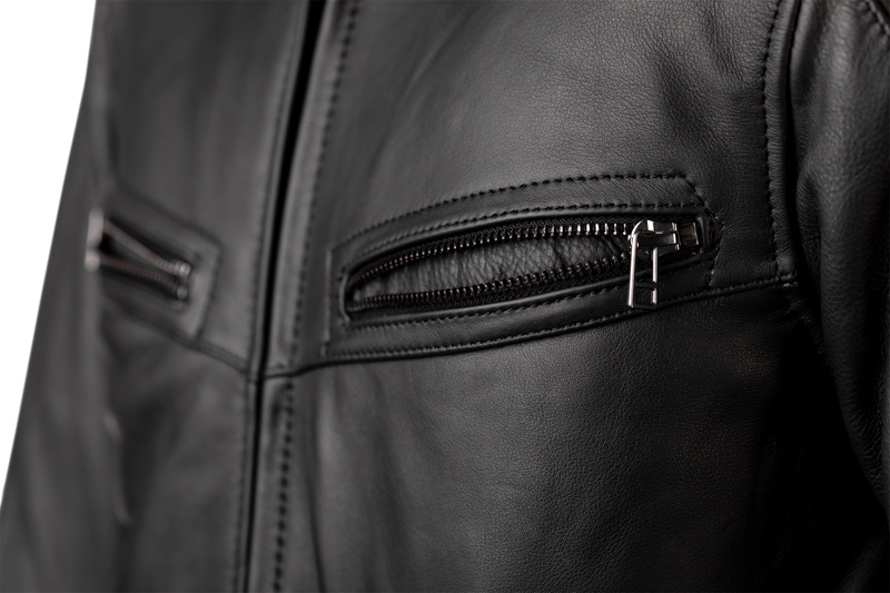 Veste RST Roadster 3 CE cuir - noir