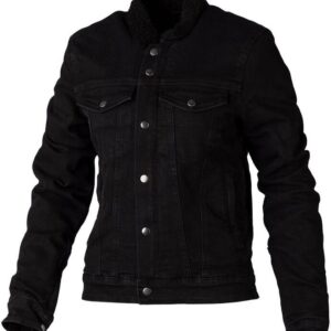Veste RST Sherpa Denim CE textile - noir