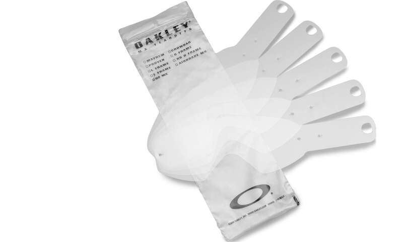Pack 25 tear-offs OAKLEY O-Frame 2.0 Pro MX XS transparent