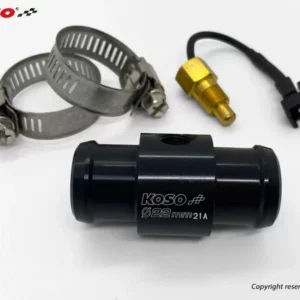 Adaptateur de sonde de température d'eau Koso pour durite Ø22mm