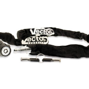 Chaîne antivol pour casque VECTOR HelmChain+ - Ø5mm / 1,2m