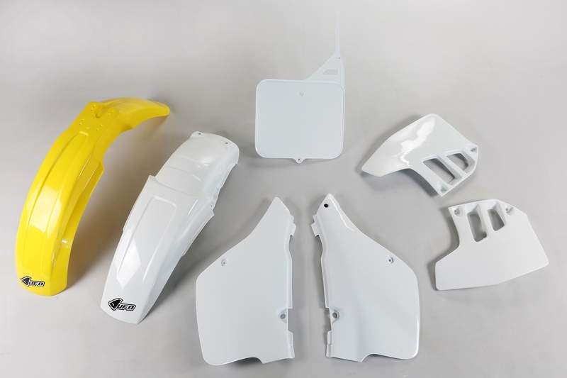 Kit plastique UFO couleur origine Suzuki RM125