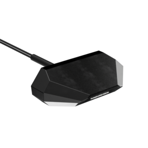 Éclairage de plaque LED HIGHSIDER pro Split-XL SMD - noir/translucide
