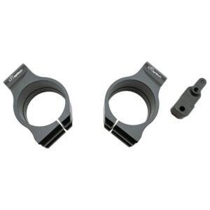 Bracelets de guidon LIGHTECH Ø53mm hauteur +0mm déport +40mm/10°