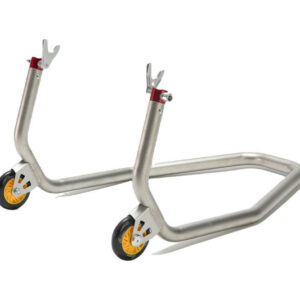 Béquille de stand LIGHTECH - Arrière - supports "V" - Inox