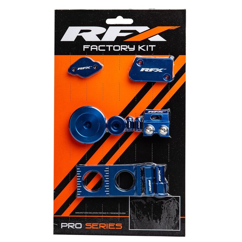Kit d'habillage anodisé RFX Factory - Brembo - bleu