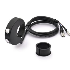Commodo DAYTONA CNC 2 boutons pour compteur Velona - noir