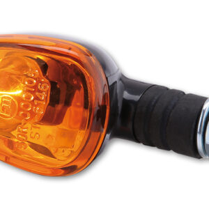 Clignotant HIGHSIDER smart Little Duke Mini homologué - verre orange - la paire