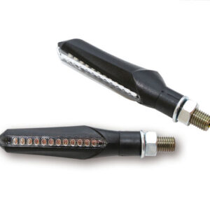Clignotant séquentiel LED HIGHSIDER smart Run homologué - verre fumé - la paire