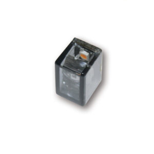 Clignotant LED HIGHSIDER smart Micro Cube-V homologué - verre fumé - la paire