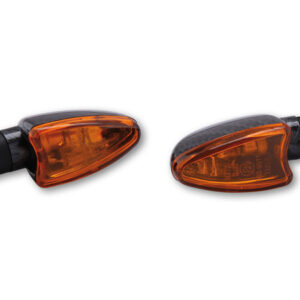 Clignotant HIGHSIDER smart Arrow Mini homologué - verre orange - la paire