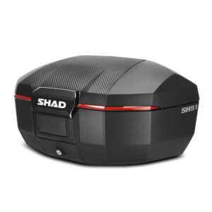 Top case SHAD SH51 Carbone
