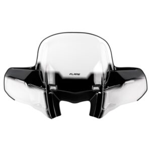 Pare-brise KIMPEX GEN 3 fixe - transparent/noir