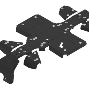 Kit sabot complet IRON BALTIC - Kawasaki 450 Brute Force - plastique