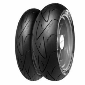Train de pneus CONTINENTAL ContiSportAttack (120/70 ZR 17 + 180/55 ZR 17)