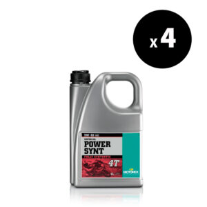 Huile moteur MOTOREX Power Synt 4T - 5W40 JASO MA2 - 4L (x4)
