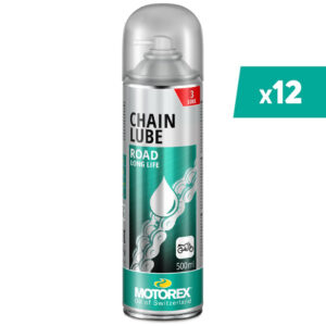Lubrifiant chaîne MOTOREX Chainlube Road Strong - spray 500ml (x12)